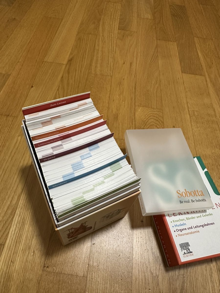 Cartoline: Sobotta Lernkarteien – Nuovo (secondo la descrizione) da Birsfelden venduto da dilanba 1