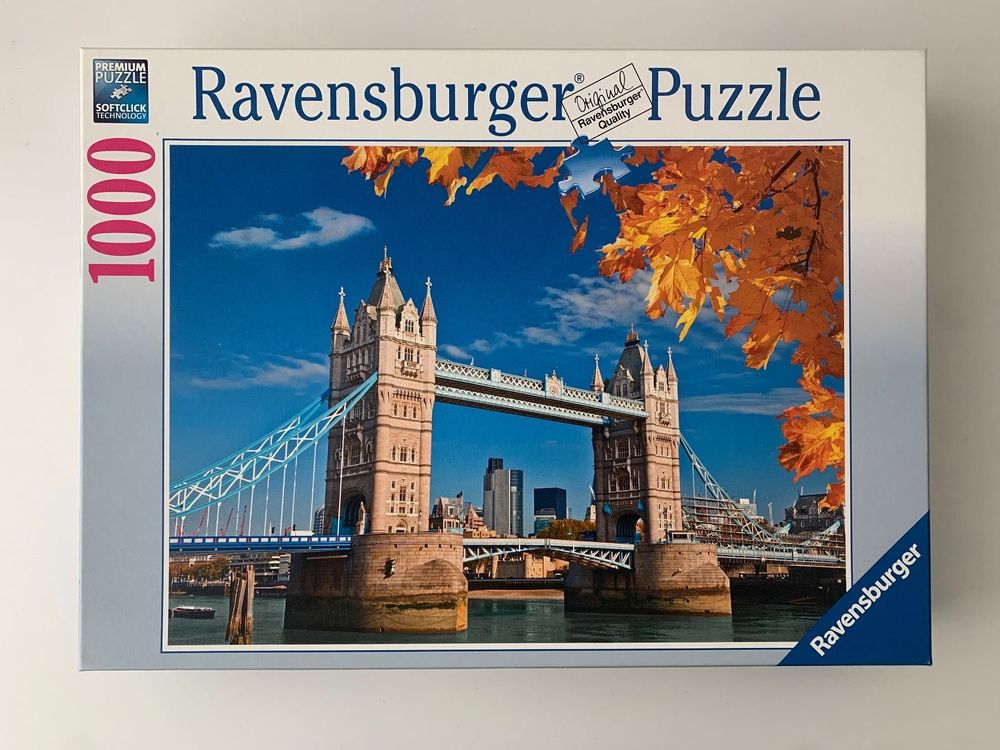 Puzzle 1000 Teile Ravensburger London Tower Bridge | Kaufen auf Ricardo
