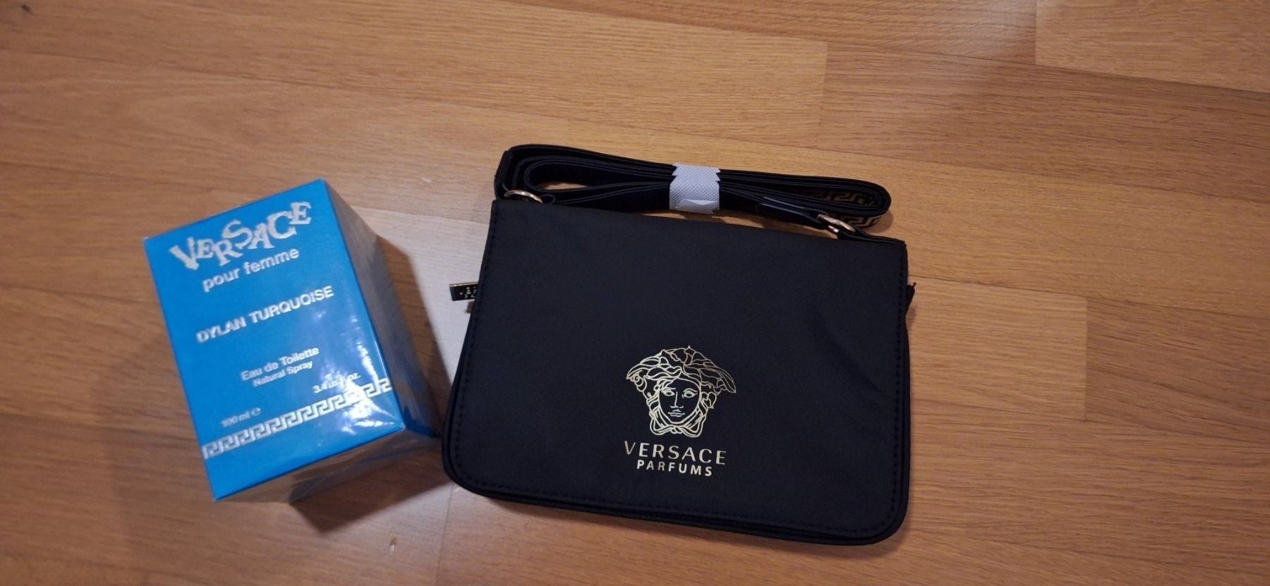 Versace Profumi & Eau de Toilette: Versace, sac + Dylan turquoise (100ml) – Nuovo e nell'imballaggio originale da Lussery-Villars venduto da pousinete02