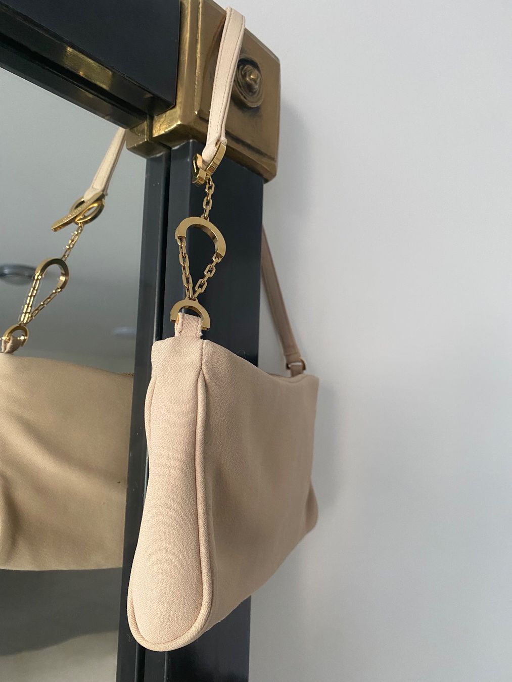 Borbonese Borse da donna: Borbonese Pochette Beige – Usato da Brissago venduto da SUS-2021 4