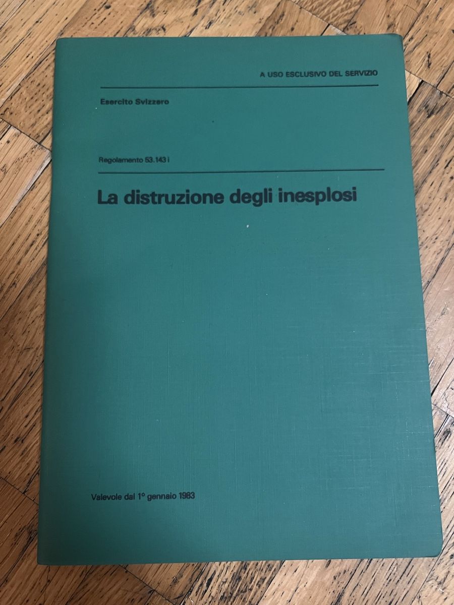 Libri: La distruzione degli inesplosi – Usato da monte carasso venduto da Chanel82