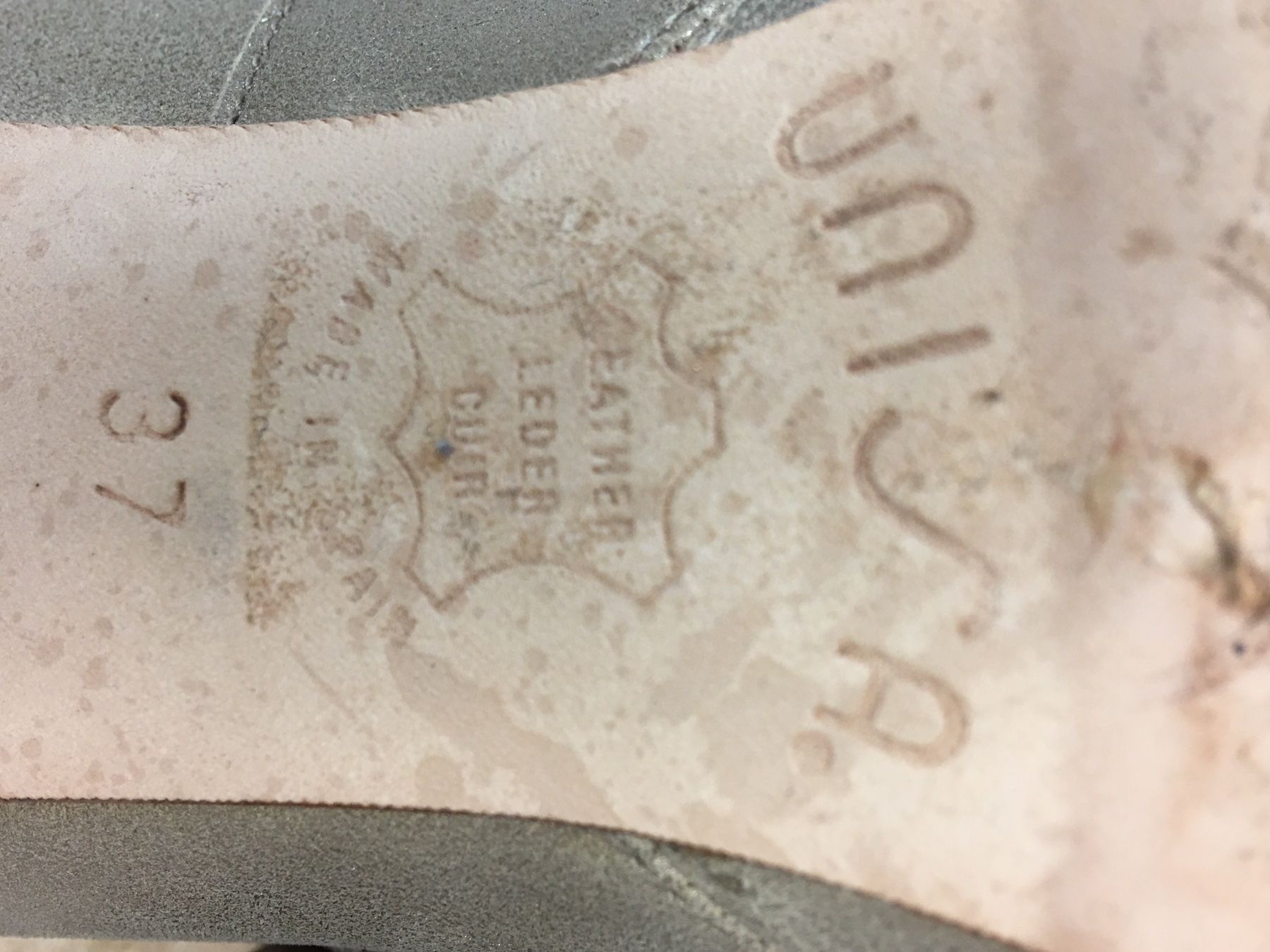Unisa Scarpe da donna: Unisa Schuhe, goldig, Gr. 37 – Usato da Olten venduto da ELHANDEL 5