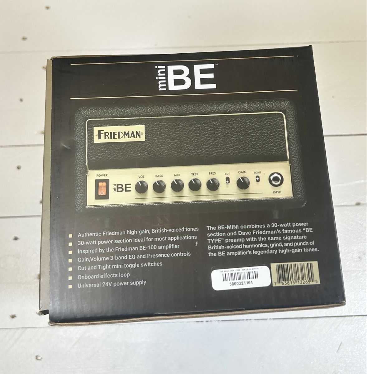 Amplificatori: Friedman Mini BE Amp,  Neu – Nuovo e nell'imballaggio originale da Burgdorf venduto da Littlebricksplanet 4