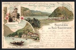 Litho Lugano, San Salvatore, Hotel Beau-