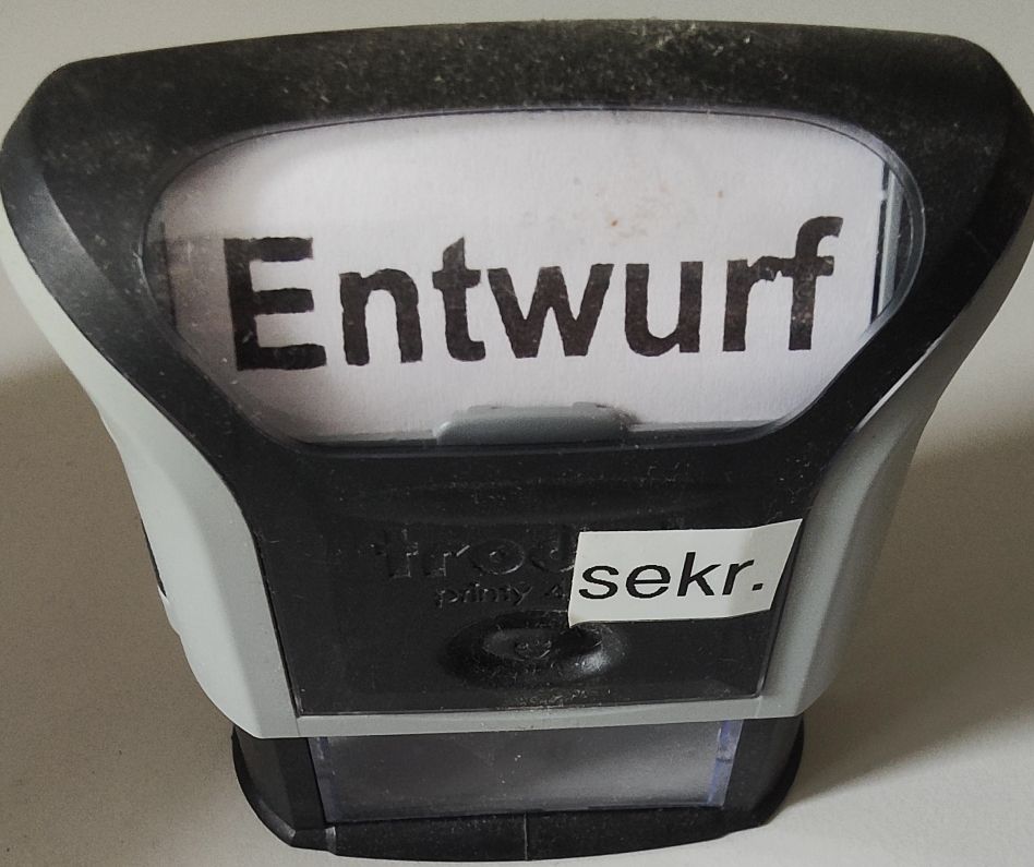 Timbri: Stempel "Entwurf"  – Usato da Möriken AG venduto da ste_sdp9