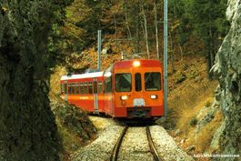 Nyon - St-Cergue La Cure Be 4/4 201 + 1970