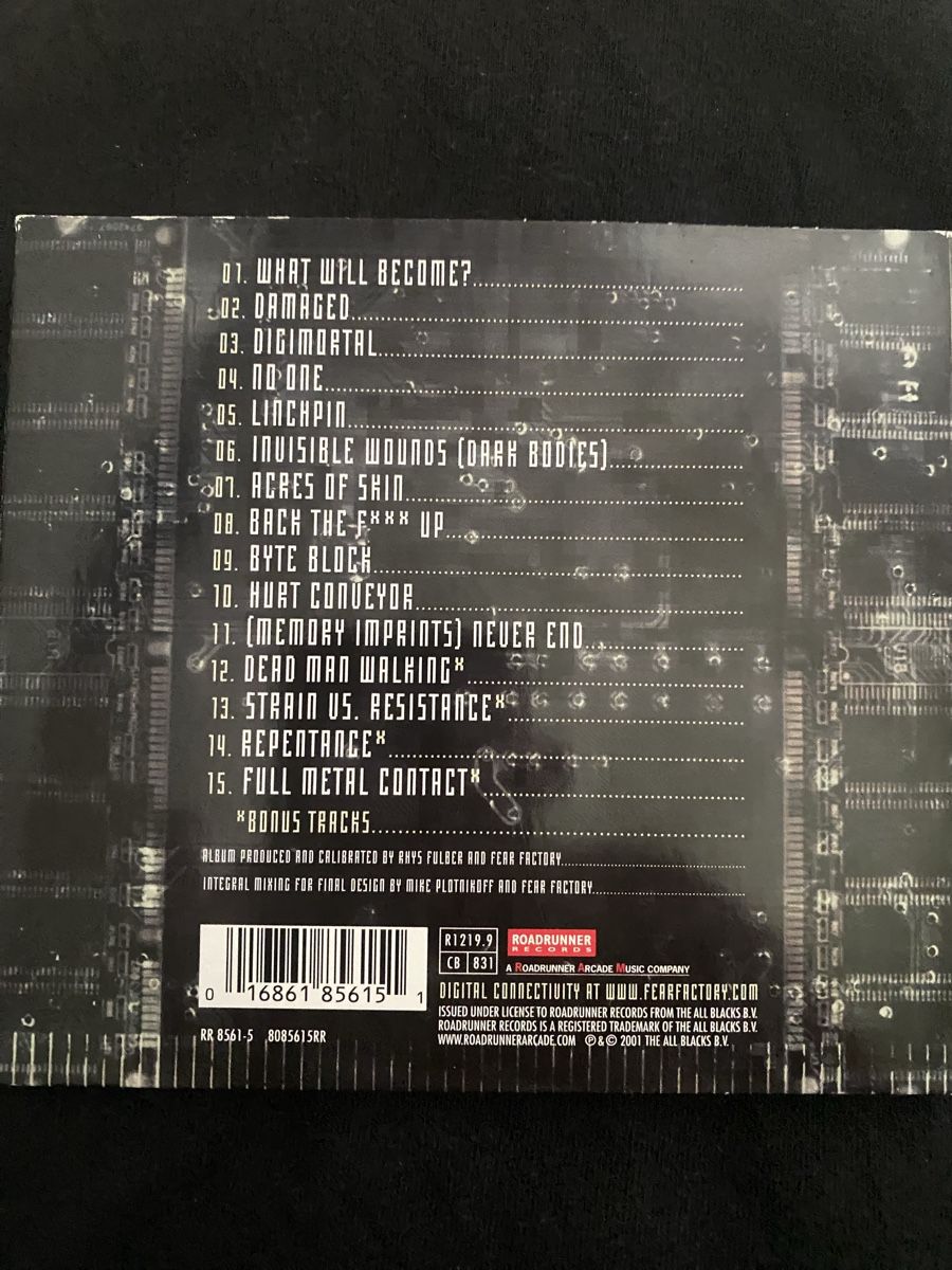 CD: Fear Factory - Digimortal – Usato da Thayngen venduto da doncorvetto 1