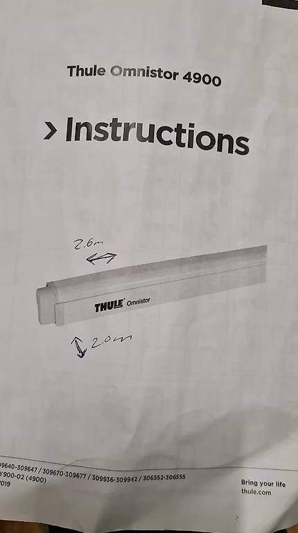 Marquises: Thule Omnistor 4900 – D'occasion à Oeschgen par sve_t9vg
