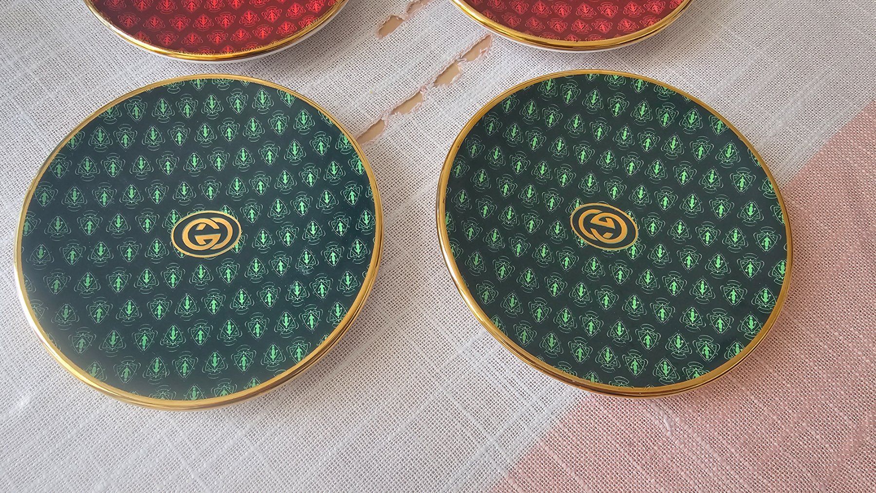 Gucci Servierplatten: 4 vide poche / cendrier Gucci – Gebraucht aus Etoy von angi020 1