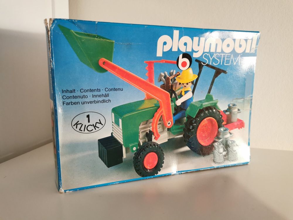 Tracteur de 1977 Playmobil