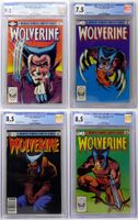 WOLVERINE 1-4 CGC 🔑 KEY COMPLETE 1ST SOLO WOLVERINE 1982