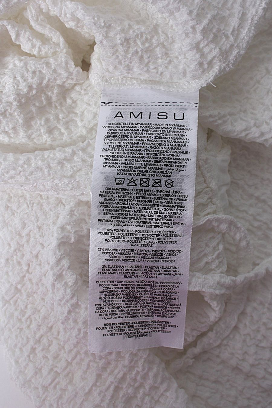 Tops: AMISU Top, Grösse XS, weiss – Gebraucht aus Zollikofen von Restwert_Zollikofen 4