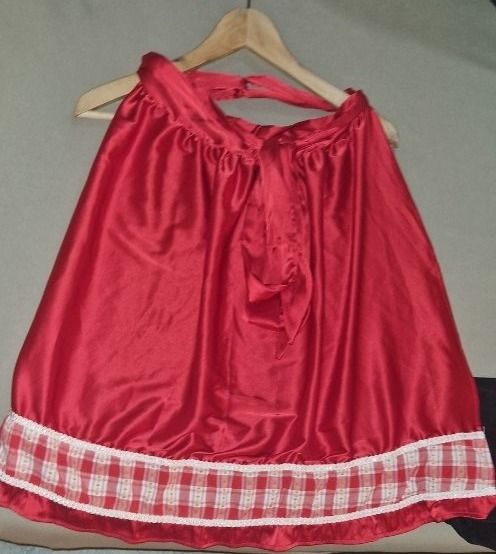 Kleider: Dirndl Rot/Weiss mit Schürze M – Neu (gemäss Beschreibung) aus Bubendorf von ang_b829 1