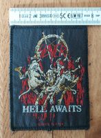 Slayer Hell Awaits Patch/Aufnäher Original Kult!!