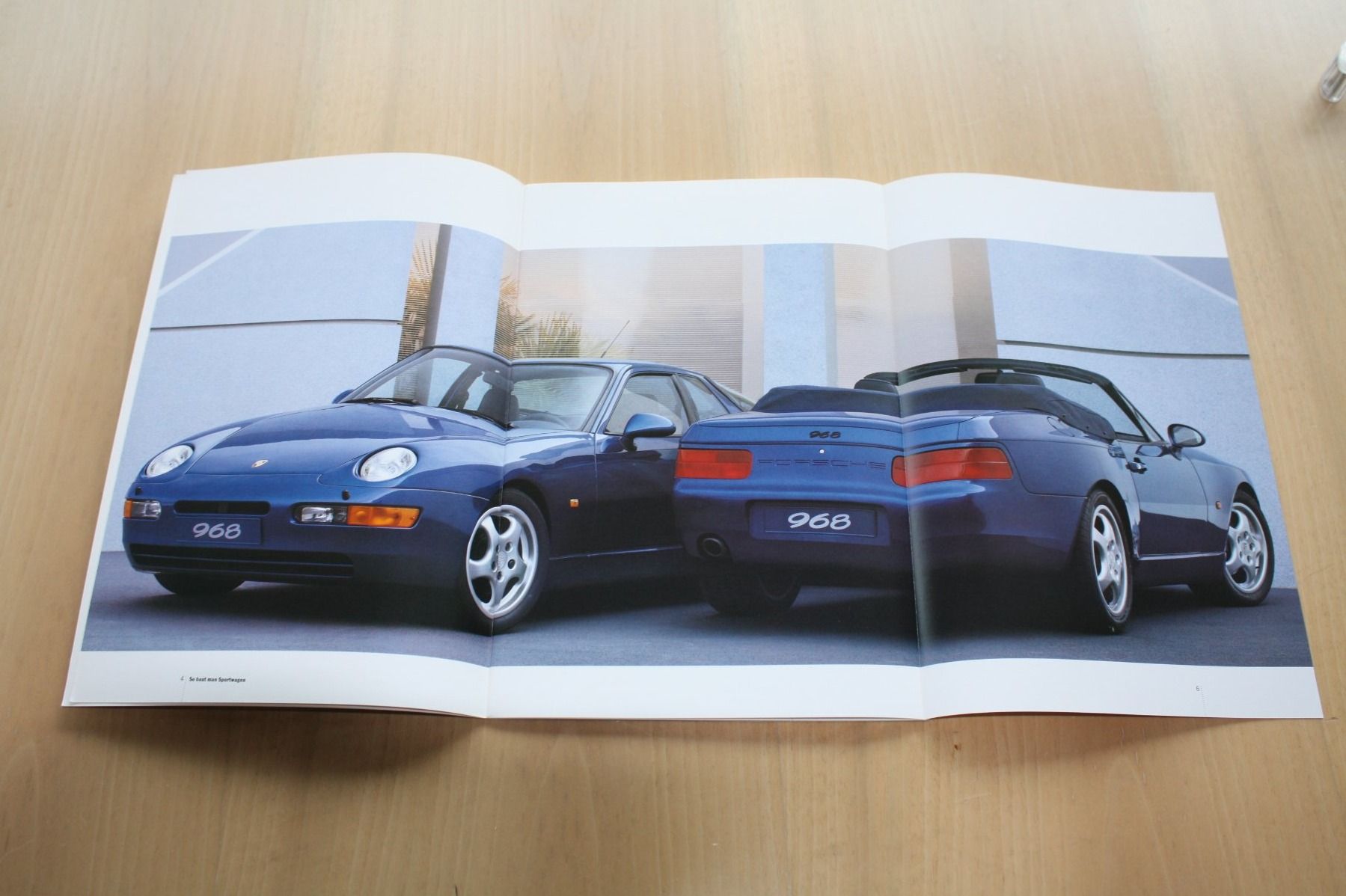 Porsche Documents: Porsche 968 Prestige Prospekt 1993 – D'occasion à Wikon par erwin400 2
