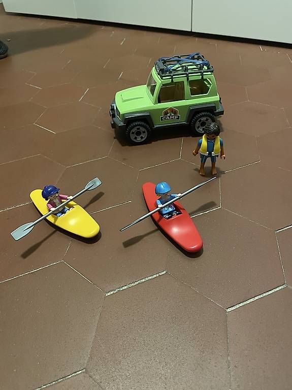 Giocattoli: Playmobil Kinderkanuset mit Auto – Usato da Zürich venduto da marangun01 2