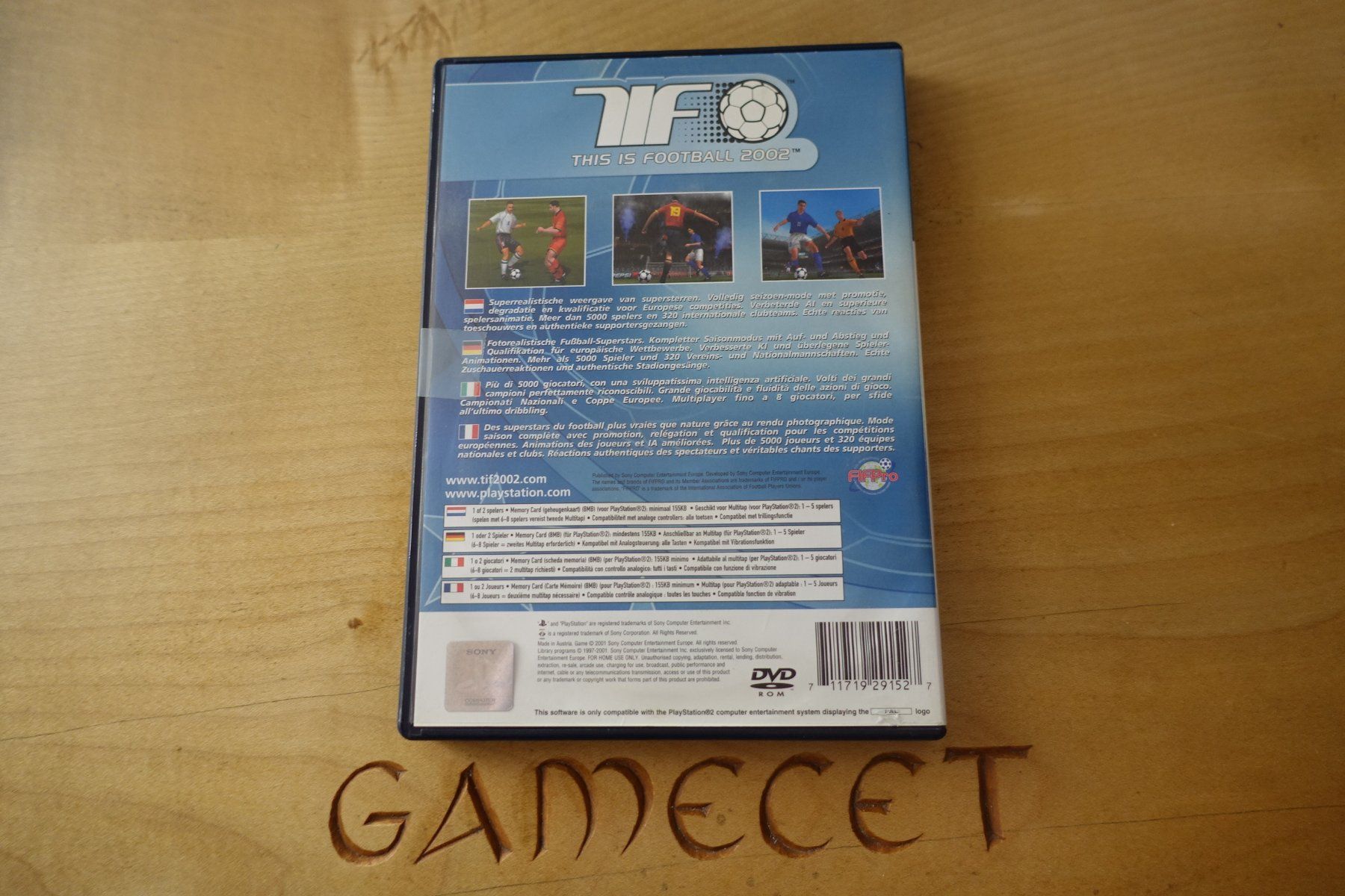 Sony Jeux: This is Soccer 2002 – D'occasion à Steinach par Gamecet 2