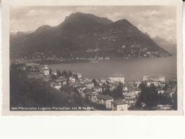 Lugano Paradiso 1928, mit Stempelfehler