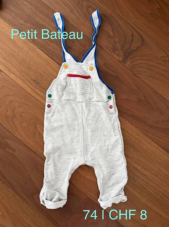 Petit Bateau Pagliaccetti: Latzhose Petit Bateau | 74 – Usato da Zürich venduto da domeldidom
