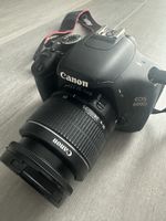 Canon EOS 600D Spiegelreflexkamera mit diversem Zubehör