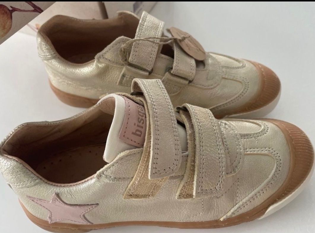 Bisgaard Scarpe per ragazzi: Bisgaard Mädchen Sneakers Gr. 32 Gold Leder – Nuovo (secondo la descrizione) da Freidorf TG venduto da nad_fxh7 1
