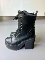 KILLSTAR Plateaustiefel, Grösse 39, Schwarz Gothic