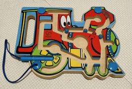 Hape Train Maze Puzzle Toy - Wooden Educational