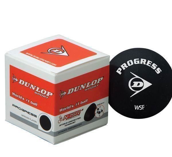 Palloni: Dunlop Squash Hobbyball Progress – Nuovo e nell'imballaggio originale da Villnachern venduto da racketsports