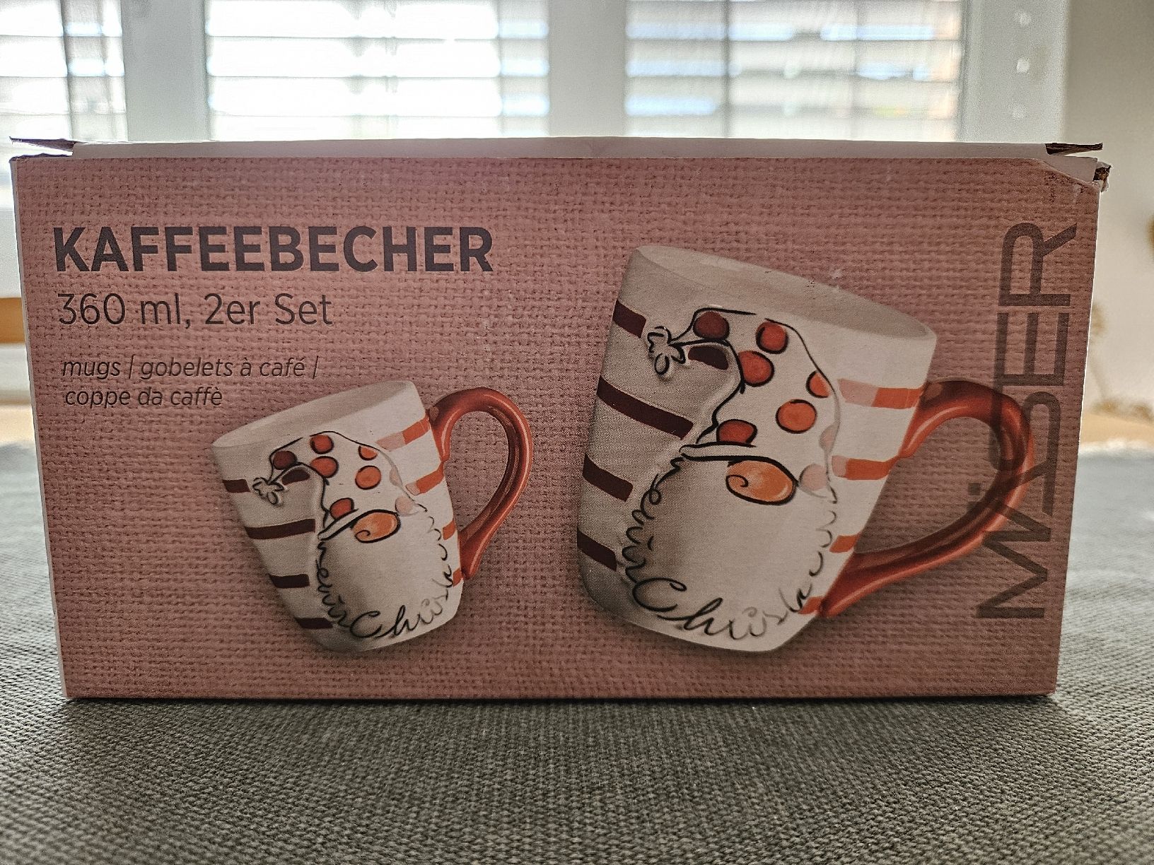 Mäser Tassen: Kaffeebecher Wichtel – Neu und originalverpackt aus Wallenwil von luc_mei 2