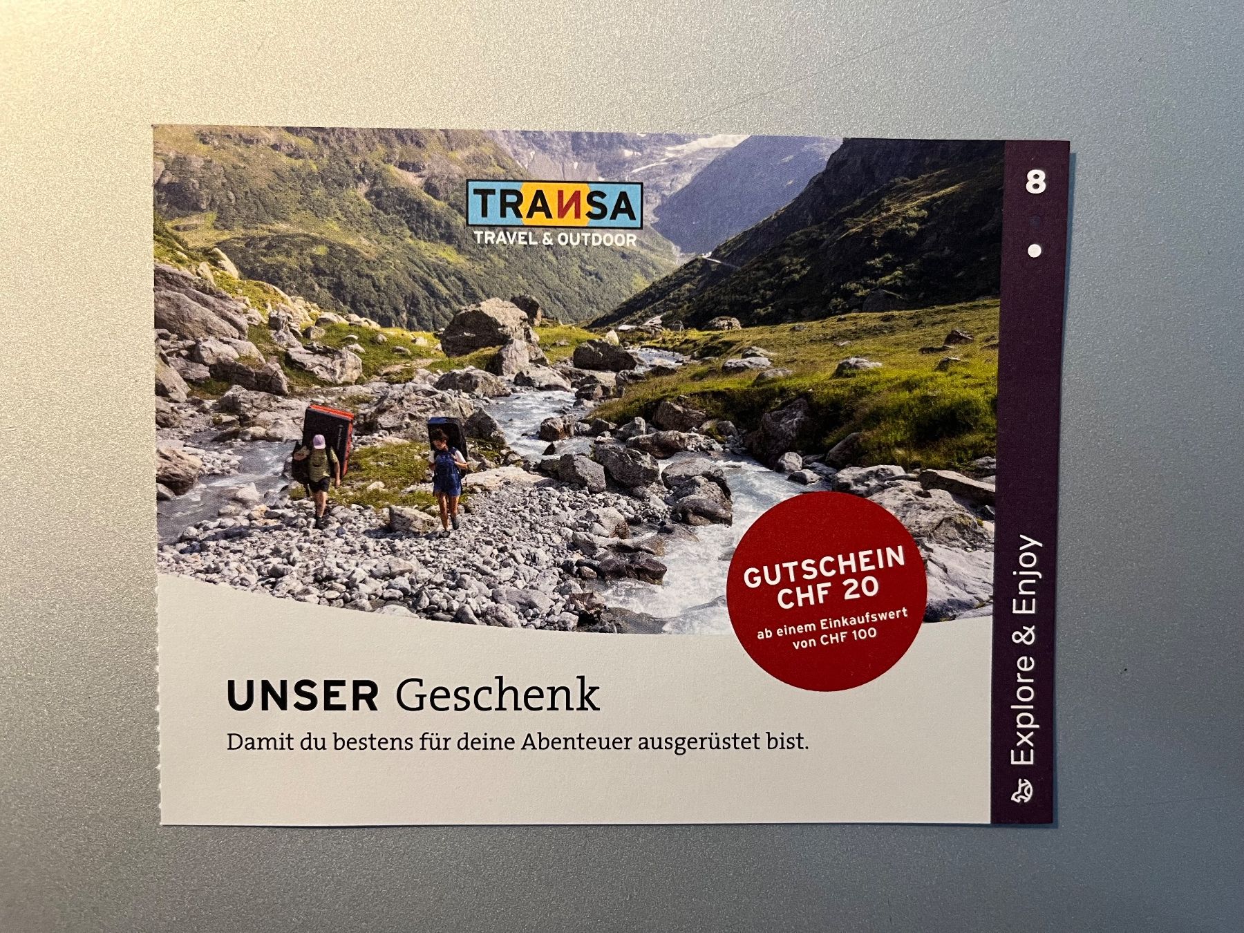 Buoni: Transa Gutschein 20.- CHF bis 30.06.26 – Nuovo e nell'imballaggio originale da Unterägeri venduto da flu_zp5d