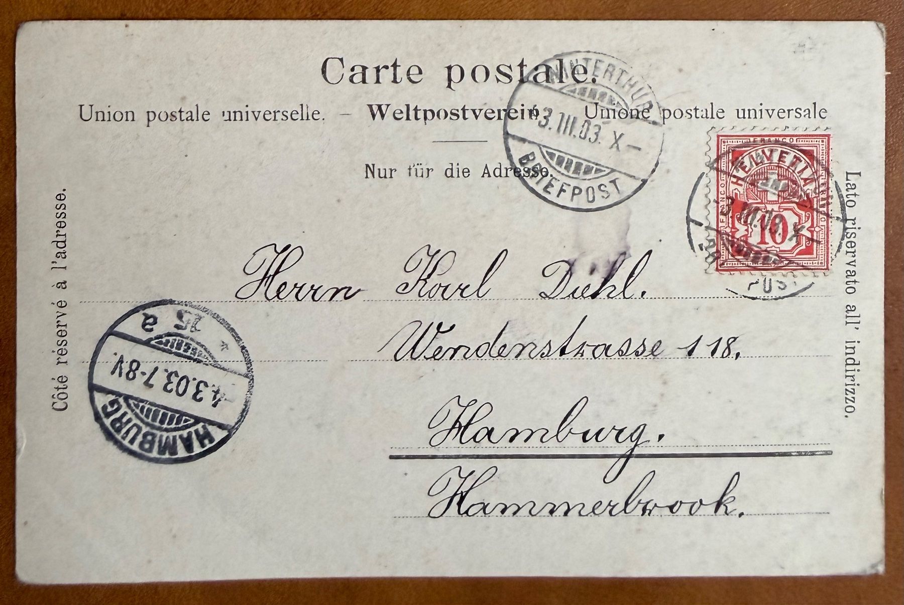 Cartoline postali: Rütli - Animée 1903 – Usato da Lutry venduto da Ediego 1