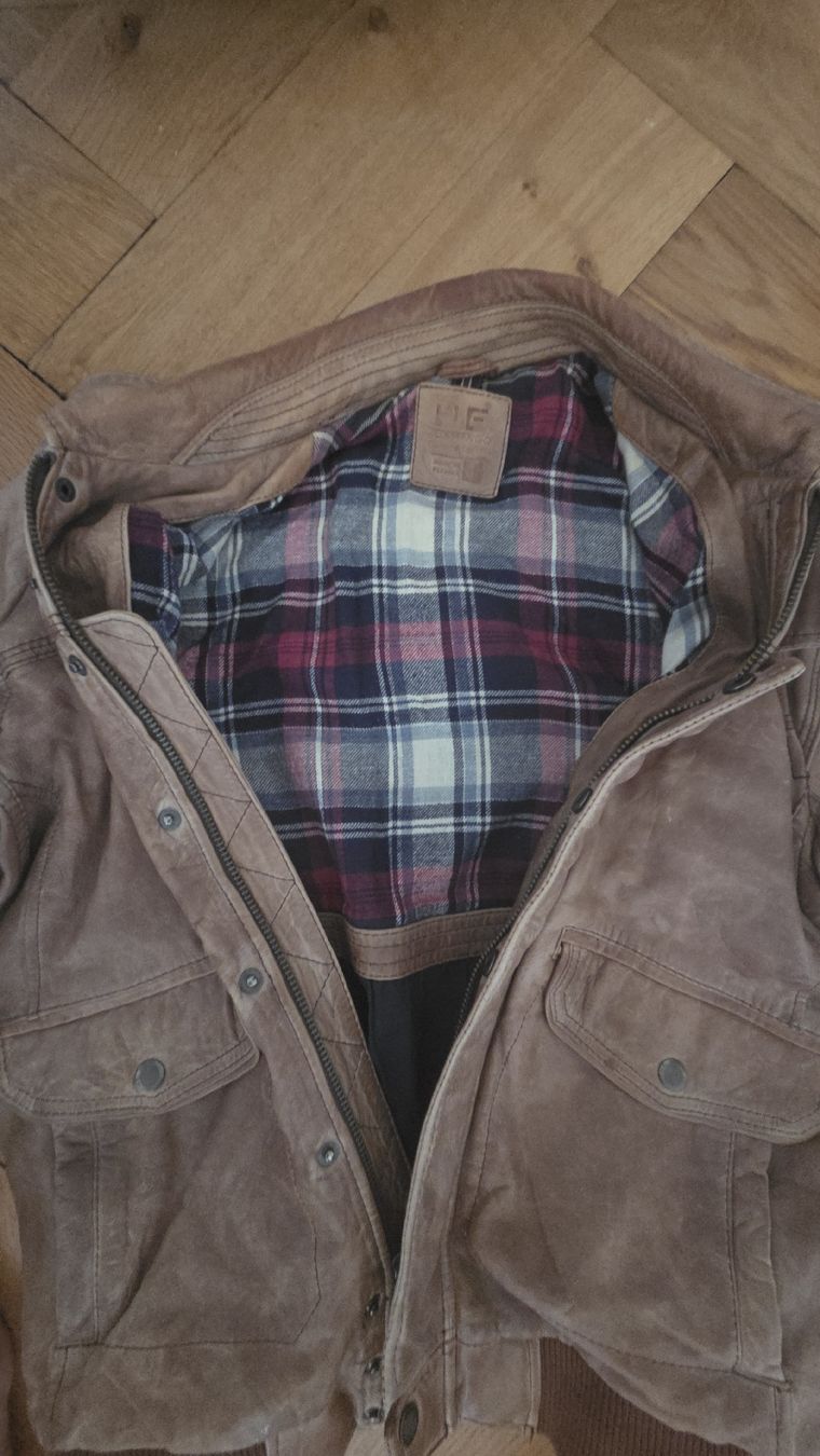 Mango Giacche: Veste en cuir véritable – Usato da Genève venduto da narabda 2