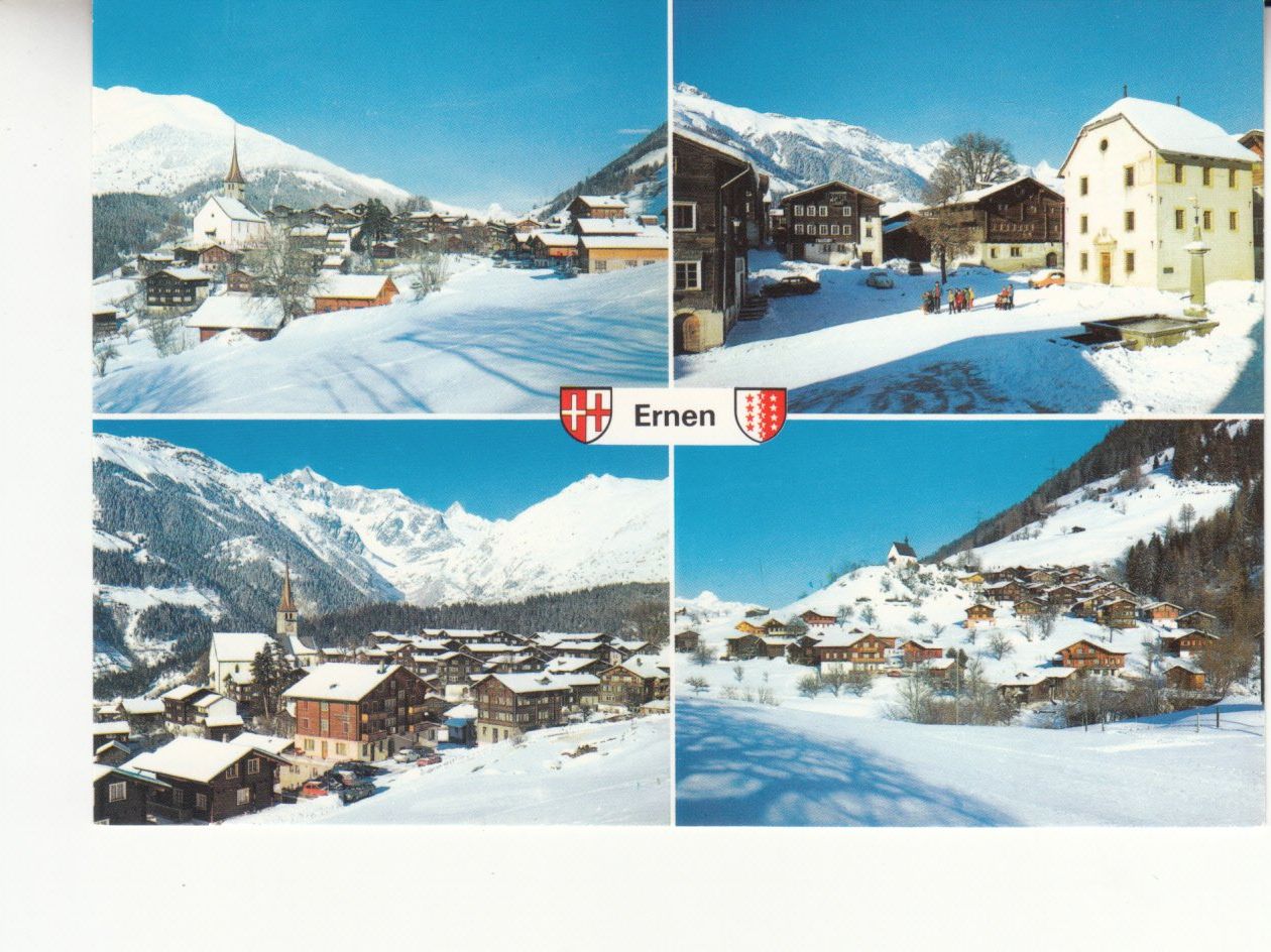 Cartoline postali: Ernen 1994 – Usato da Bürglen TG venduto da StampGraf