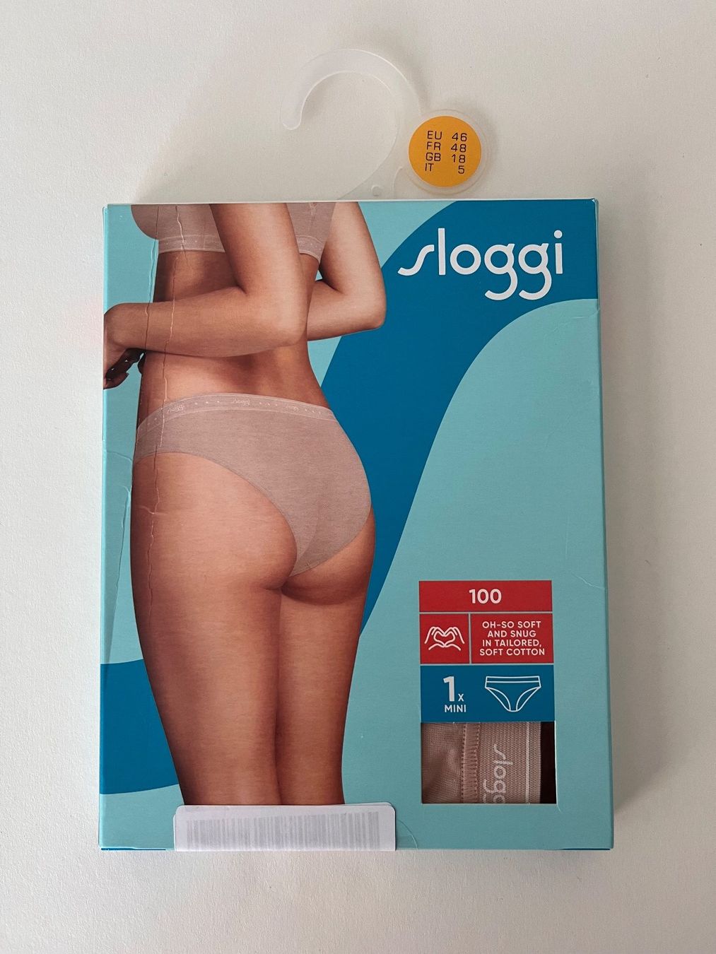 Sloggi Altra biancheria intima: SLOGGI 100, Slip Mini, Grösse 46, Farbe Beige – Nuovo e nell'imballaggio originale da Rudolfstetten venduto da gst_g7xl