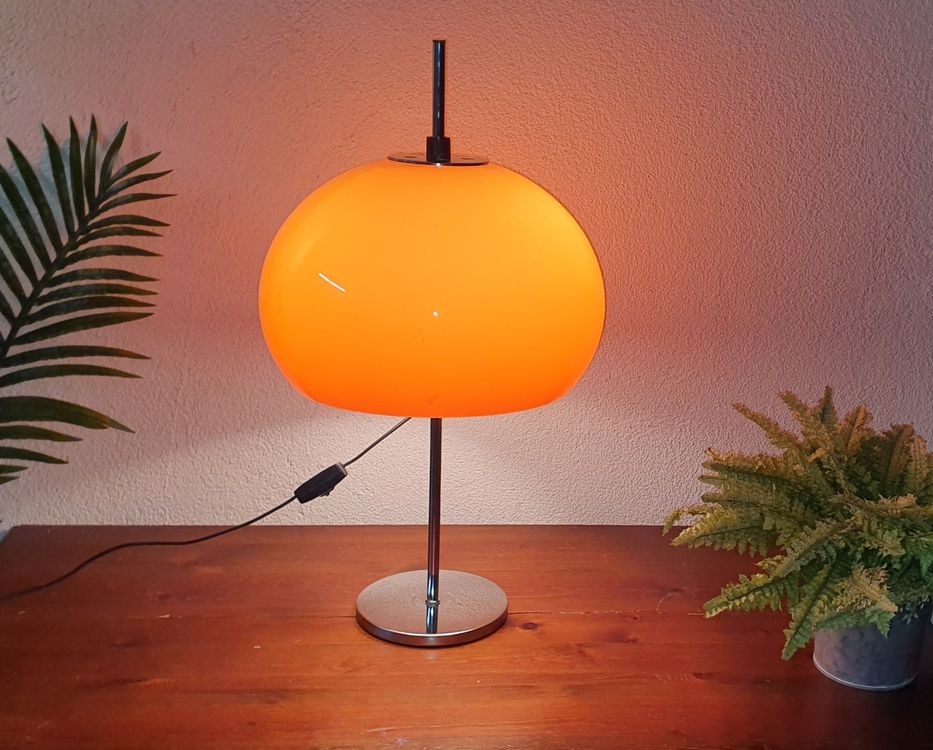 Pilzlampe, Midcentury Lampe, Designer Lampe, D.B.G.M.