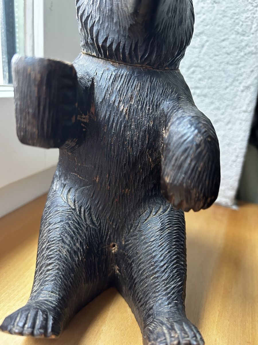 Salvadanai: Holz Sparbüchse Bär – Usato da Oberurnen venduto da red_5myh 1