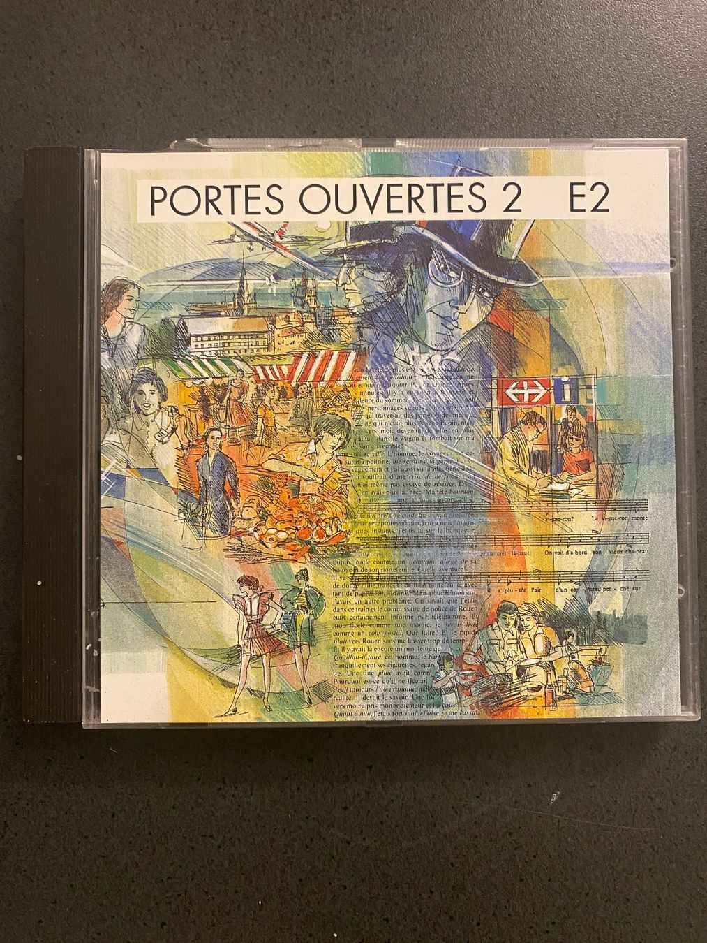 CD: Französisch lern CD - Portes ouvertes 2 E2 CD – Usato da Leibstadt venduto da Shopcity