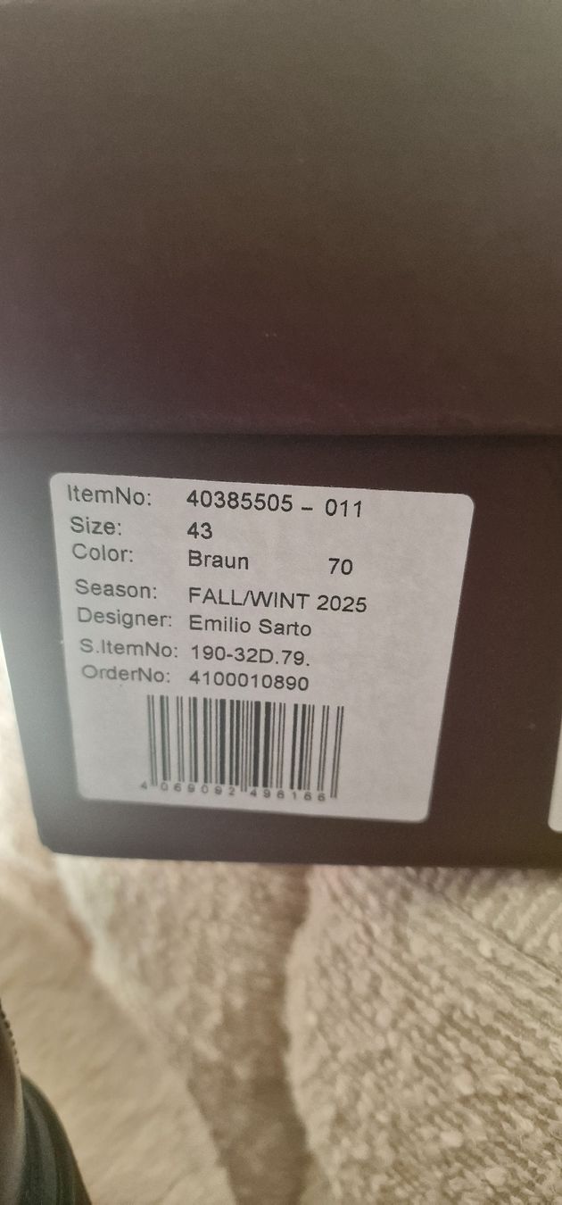 Scarpe da uomo: Emilio Sarto Herrenschuhe – Usato da Hausen AG venduto da 777Boeing777 4