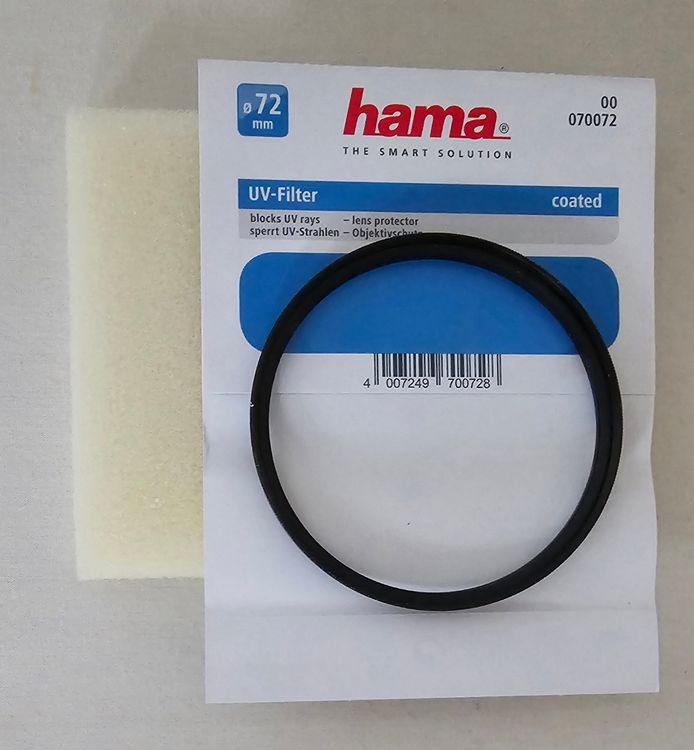 Sourcing Map UV Objektiv Filter 49mm - 2 Stück Slim Rahmen Für Kamera & Fotografie