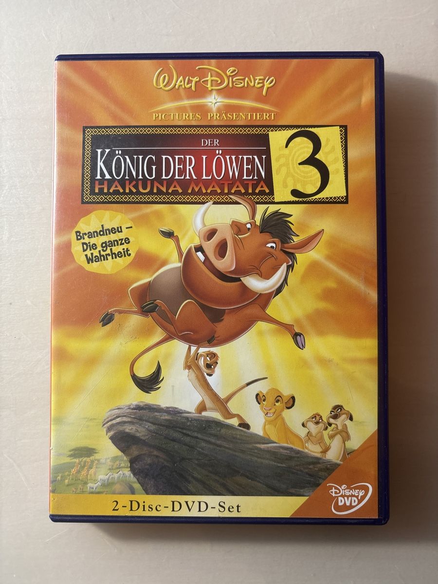 Tutti i DVDs: Der König der Löwen - Hakuna Matata 3 – Usato da Ruswil venduto da Slivio_