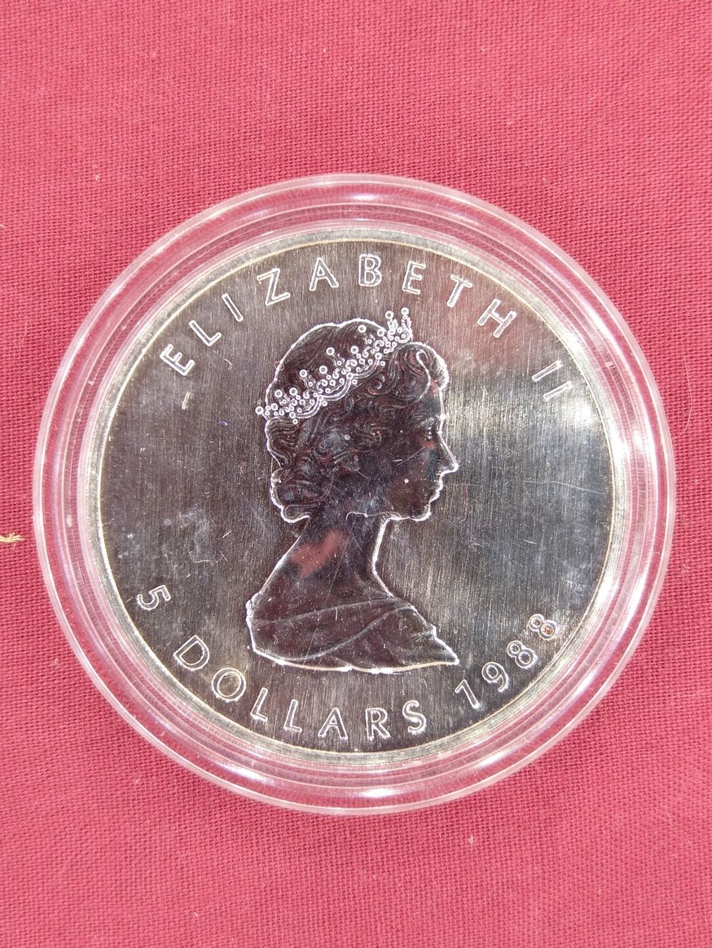 Tutti le monete: Silber Maple Leaf 1 oz - 1988 – Nuovo (secondo la descrizione) da Dättlikon venduto da Bucher88 6