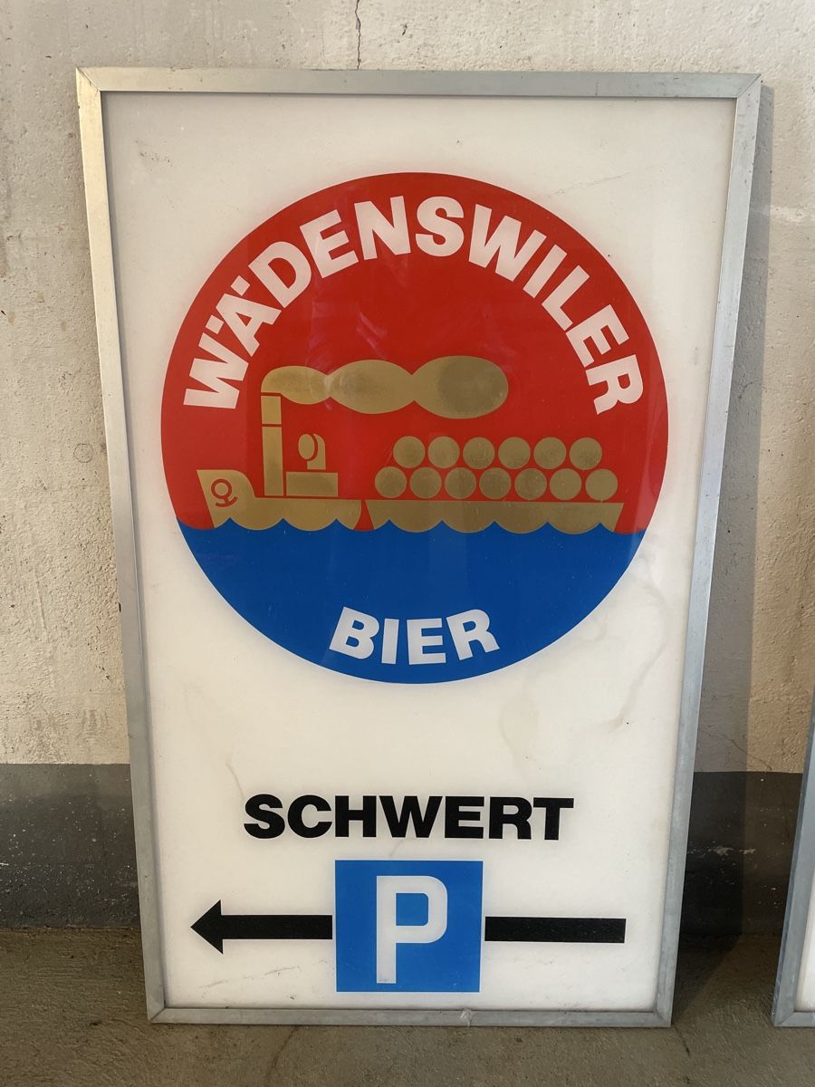 Schilder: Wädenswiler Bier 7 Schilder – Gebraucht aus Oberengstringen von krumpaszky 7