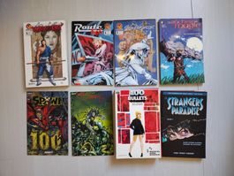 Comics Sammlung für Mature Readers, über 70 Hefte und Bände