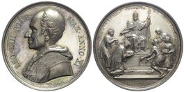 Rom, Leo XIII., Silbermedaille AN XI (1888)