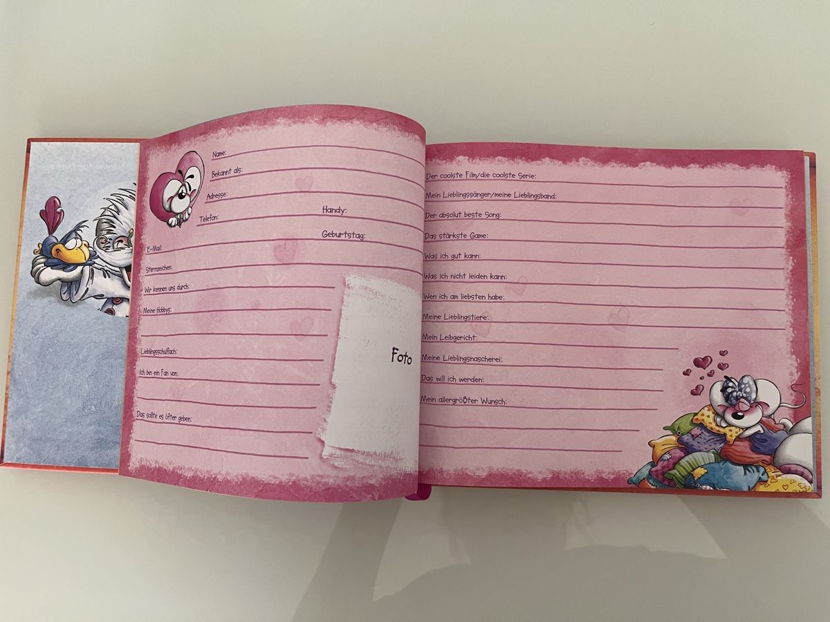 Libri: Diddl Freundebuch Vintage 90er Galupy Pferd – Nuovo (secondo la descrizione) da Neuenhof venduto da Ivita 2
