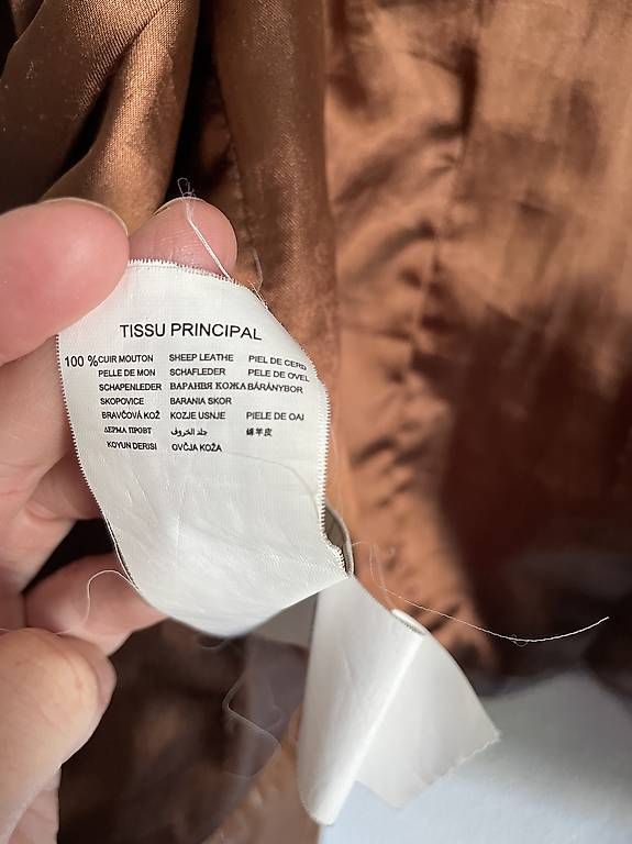 Giacche: Braune Lederjacke – Usato da Bern venduto da Sandra_Ce 3