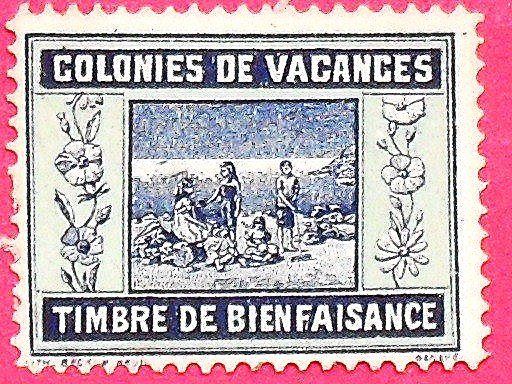 Tutti i francobolli: "Colonies de Vacances" - seltene Werbemarke – Nuovo (secondo la descrizione) da zuerich venduto da Ocean99