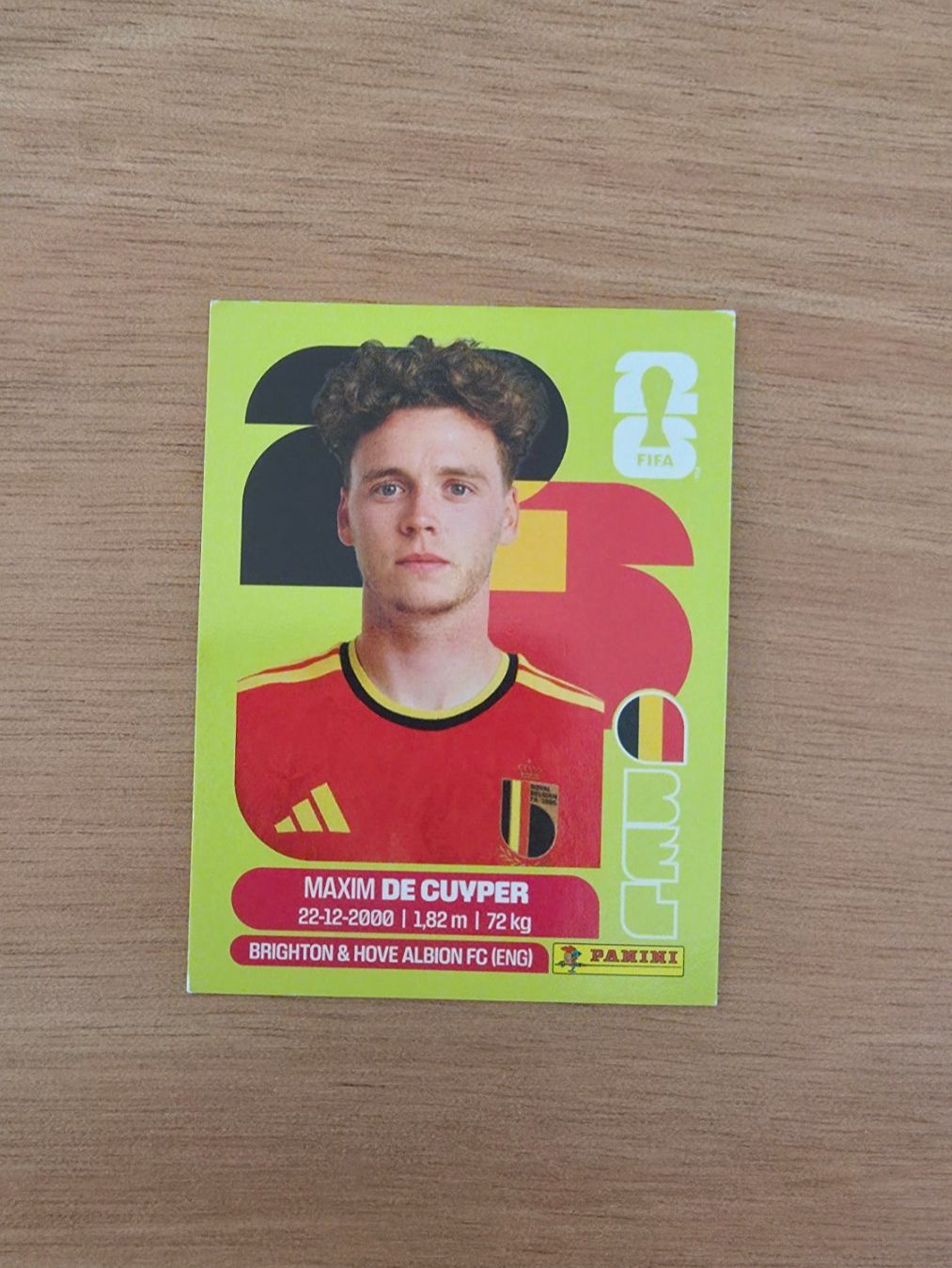 Panini Sammelbilder & Trading cards: Panini Fifa BEL 7 – Gebraucht aus Malters von mat_6102