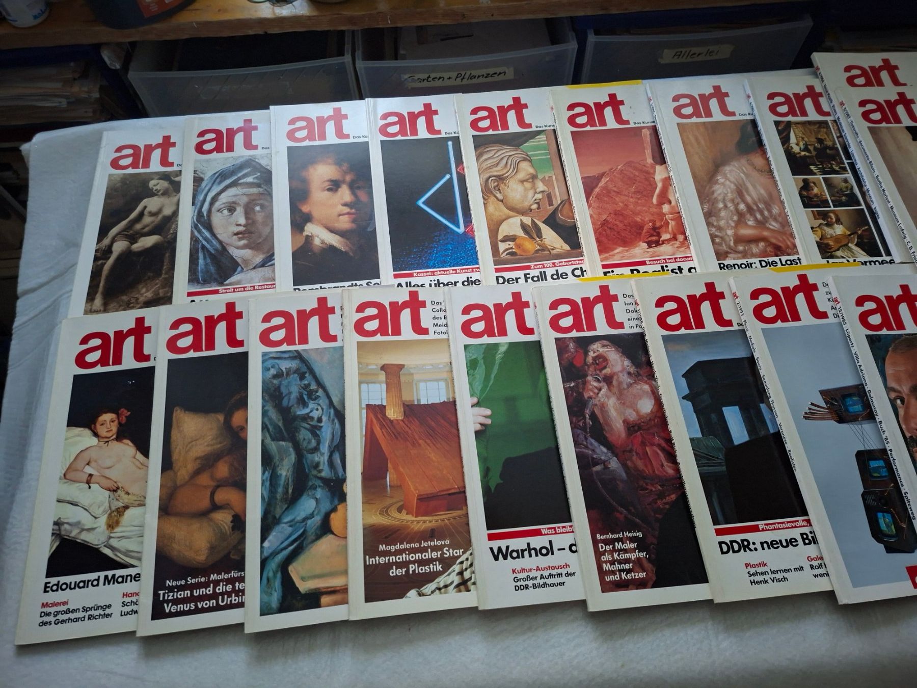 Revues & Magazines: art – D'occasion à Zürich par pie_99jd 2