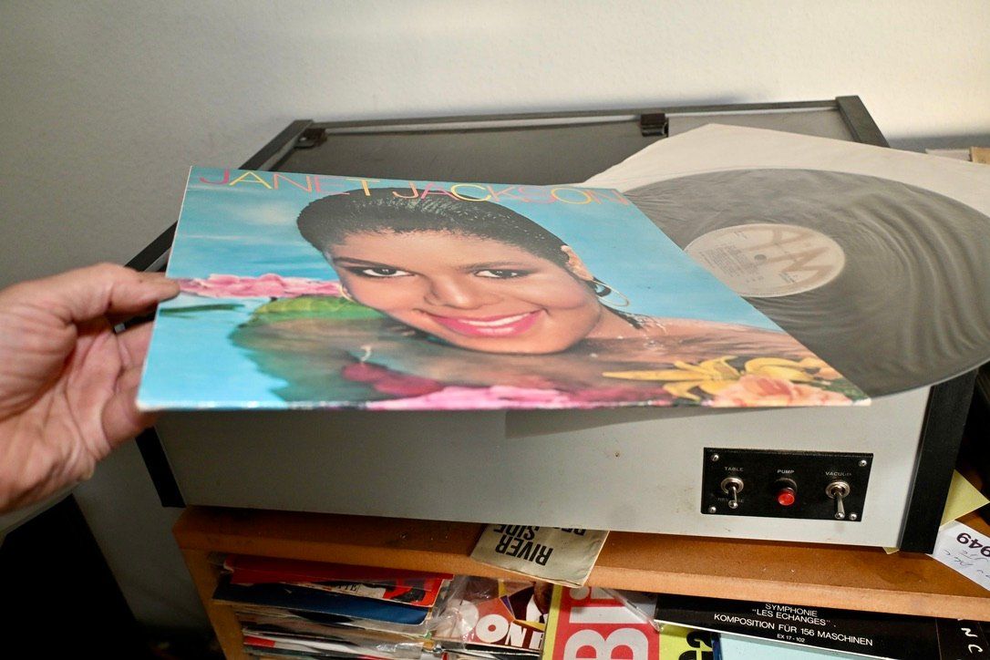 Dischi in vinile: Janet Jackson SAME LP Spain 1982 vg+/ex- gut – Usato da Pfaffhausen venduto da mono_rec 9